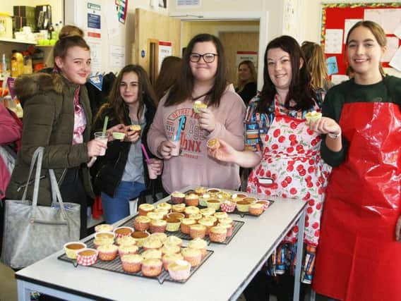 Students sold a number of delicious baked treats over the week to raise money for charity