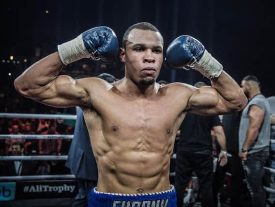 Chris Eubank Jr in the ring. Picture by Sebastian Heger for World Boxing Super Series