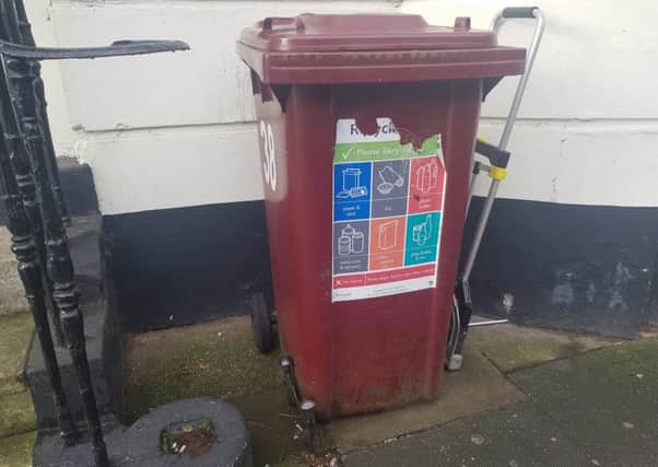 Cllr Roger Barrow said the penalties would only be for people who repeatedly put the wrong items in their burgundy bins