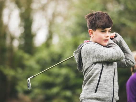 Goodwood February half-term golf camps. Picture by Tom Shaxson