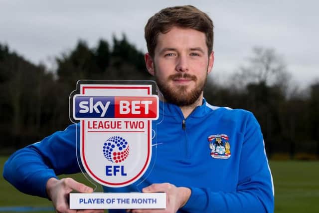 Sky Bet League Two Player of the Month: Marc McNulty (Coventry City)