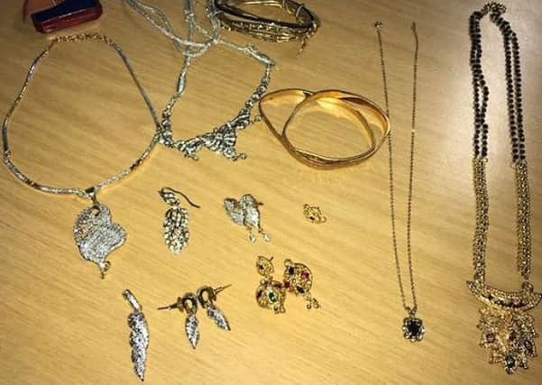 Police would like to reunite the jewellery in the picture with the rightful owner. Picture: Sussex Police