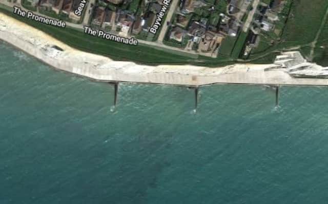 Peacehave Beach, image from Google Maps