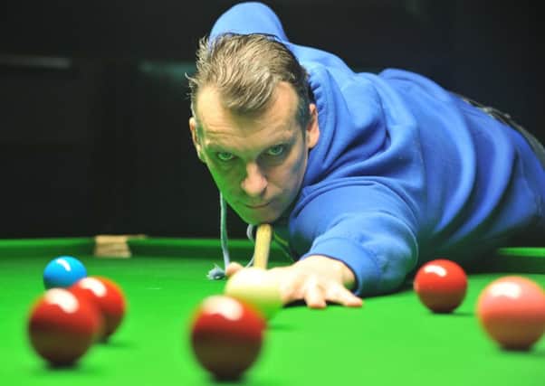 Mark Davis reached the semi-finals of the Coral Snooker Shoot Out in Watford.