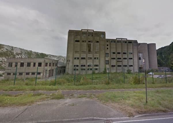 The old Shoreham cement works site. Picture: Google Street View