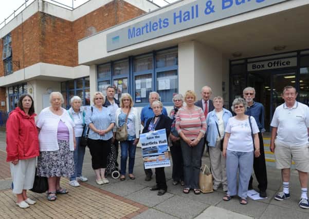 Martlets Hall Campaigners pictured in 2015 (Pic by Jon Rigby) SUS-150720-221552008