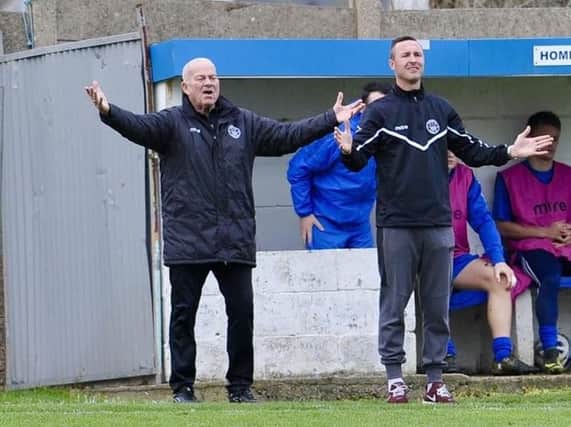 Shoreham boss Sammy Donnelly (left) made major changes this past week. Picture by Stephen Goodger