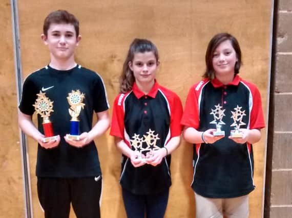 There was success for Worthing junior badminton players at a recent competition