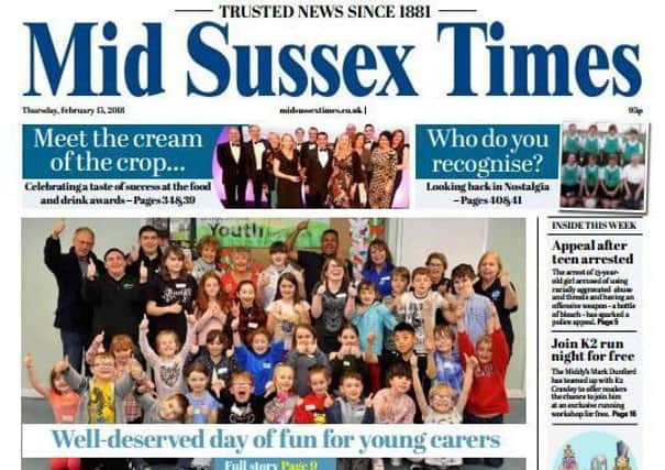 Today's Mid Sussex Times (Thursday, February 15)