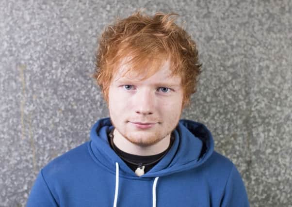 Ed Sheeran. Photo: SWNS