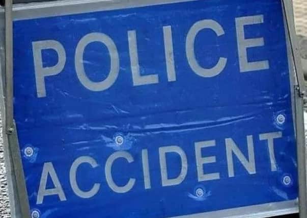 The collision has partially blocked the A23