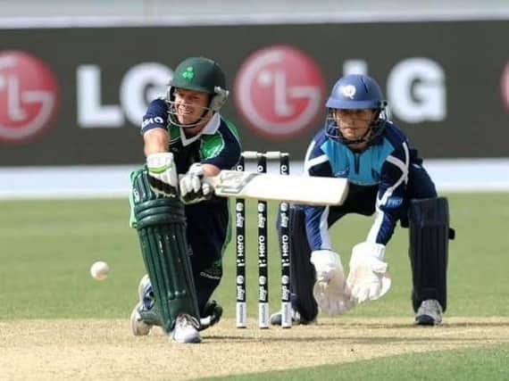 Ed Joyce in action for Ireland. Picture: Getty Images