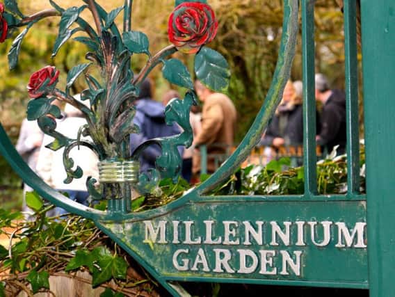 The Millennium Garden is currently undergoing a facelift as part of wider plans to preserve Highdowns future