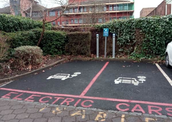 Electric charging points in Horsham