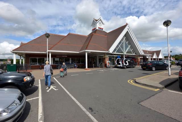 The Tesco supermarket at Lewes