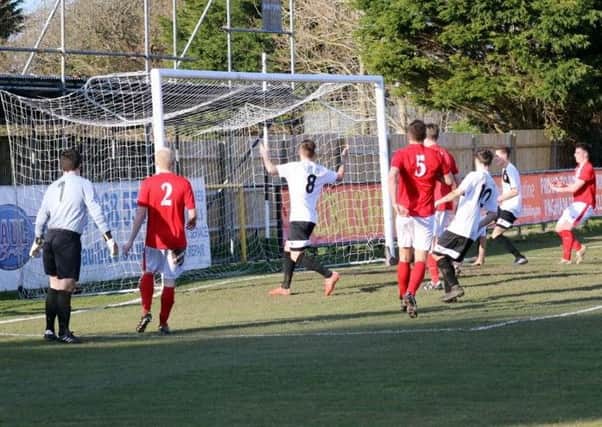 Pagham Reserves get the better of Arundel Reserves / Picture by Roger Smith