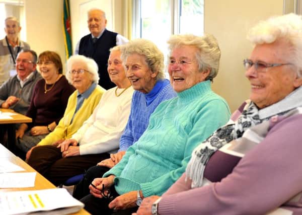 The musical memories session at Chesham House Centre in Lancing. Picture: Steve Robards SR1805198
