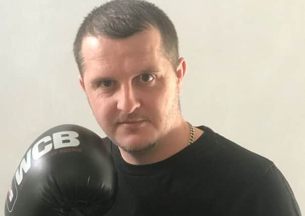 Alan Wren who is taking the ULTRA White Collar Boxing challenge to raise funds for Cancer Research UK SUS-180227-152928001