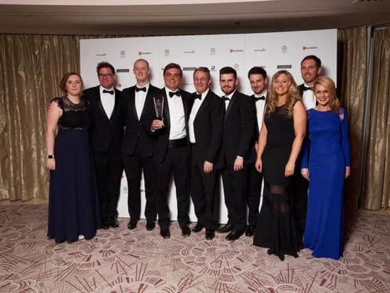 The Goodwood team at the awards