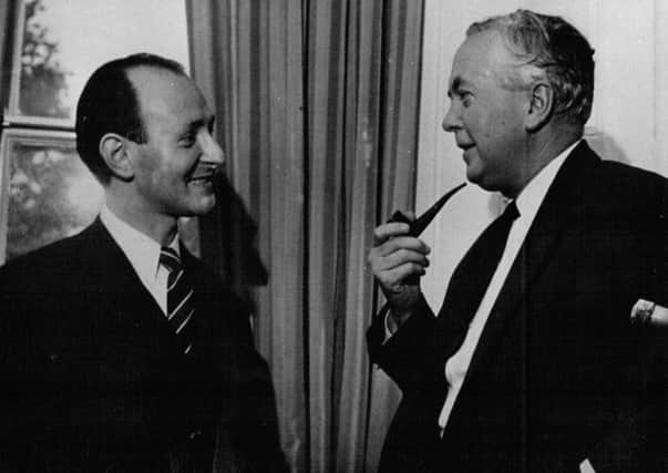 Bernard Kissen and Harold Wilson
