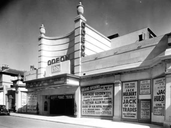 The lovely Art Deco Odeon Cinema, once the centrepiece of the old High Street, now sadly demolished
