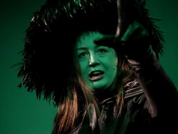 Forbidden Broadway's Elphaba. Picture by Stephen Candy Photography