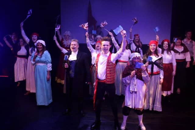 Forbidden Broadway's Les Mis. Picture by Stephen Candy Photography