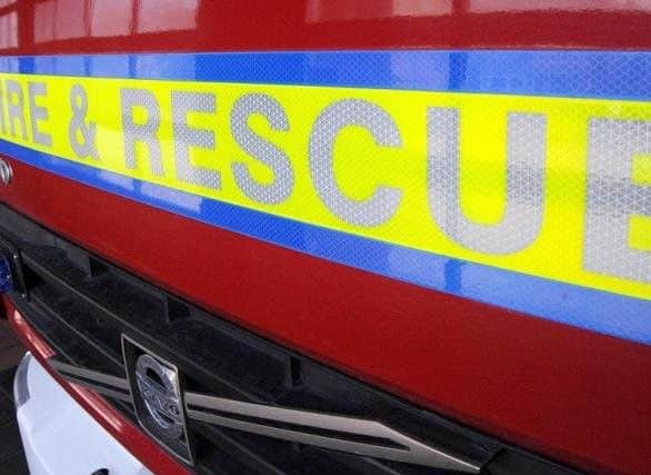 Fire crews were called to the fire at Amberley Castle overnight
