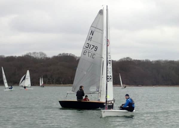 Snowflake racing has ended for another year at Chichester Yacht Club