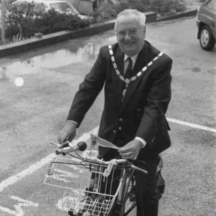 Mr Hawkes was a familiar figure cycling through Littlehampton on his bike