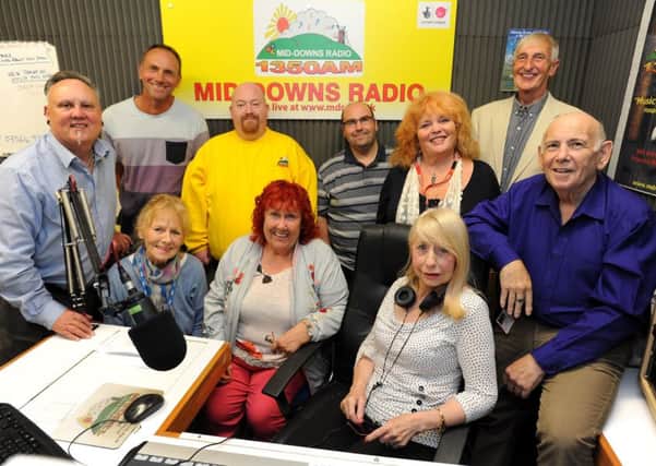 Some of the Mid Downs Radio team. Picture: Steve Robards