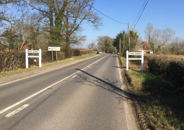 Signs in Five Oaks erected 'the wrong way' SUS-180226-145150001