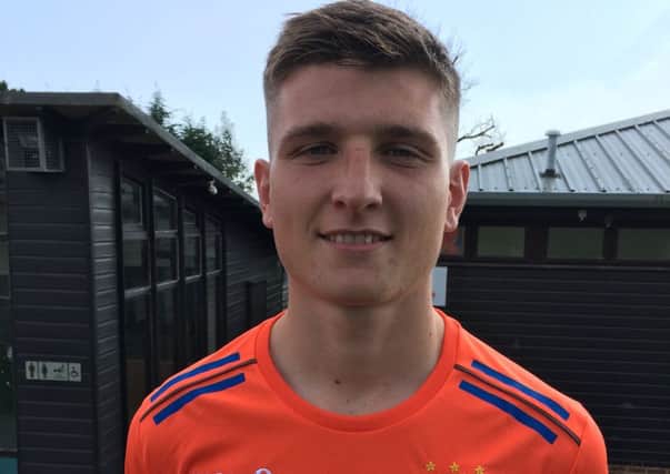 Trystan Mayhew scored a hat-trick as Battle Baptists won 5-1 away to Selhurst United to reach the National Christian Cup semi-finals.