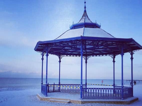 Picture of the Bognor bandstand, picture by Paul Wells