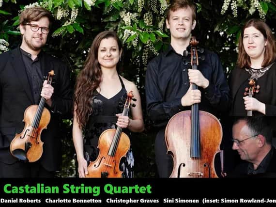 Castalian Quartet with Simon Rowland-Jones