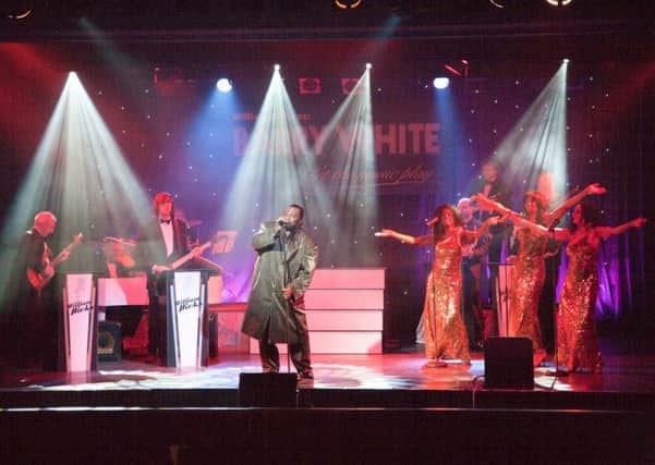 Let The Music Play, a celebration of Barry White, comes to Chequer Mead, East Grinstead, on Saturday, March 3