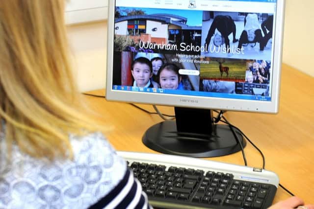 Warnham Primary School has launched a wishlist website to allow people to buy things the school needs but can't afford.