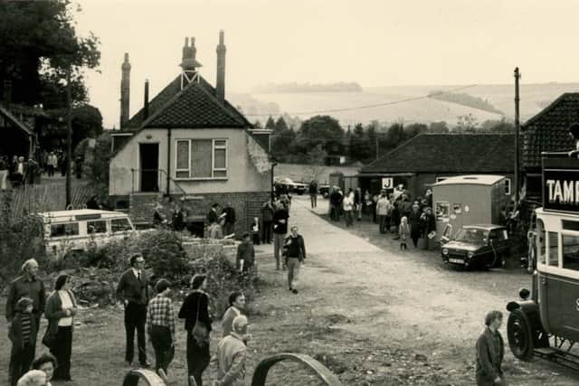 The gathering of historic transport in 1978, a showcase for the museum prior to its opening