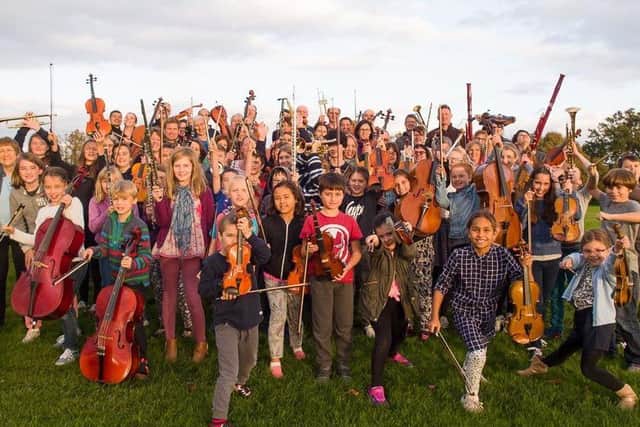 Last year's Community Orchestra. Picture by Alison Willows