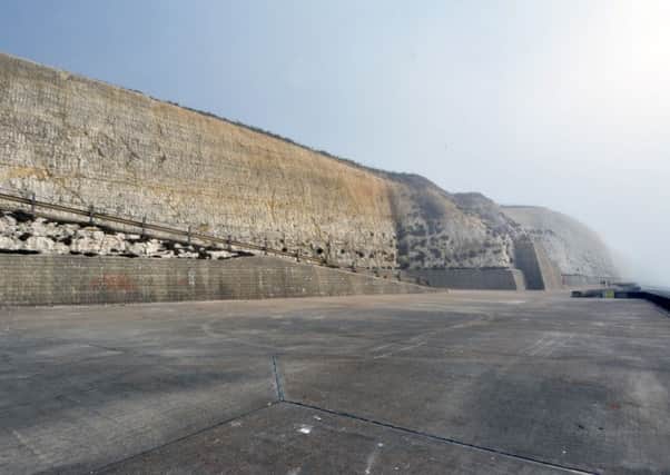 The cliffs in Peacehaven. Picture: Stephen Curtis
