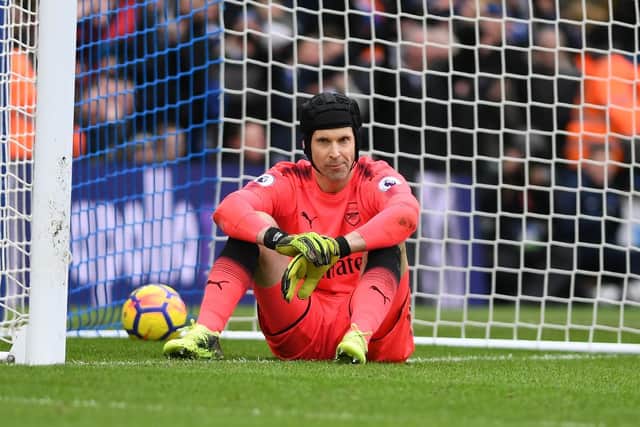 Arsenal goalkeeper Petr Cech. Picture by PW Sporting Photography