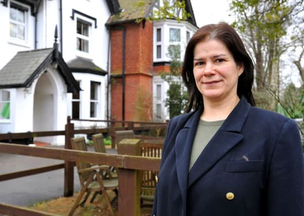 Raechel Davies-Jones, director and registered manager, outside Hilgay Care Home. Picture: Steve Robards