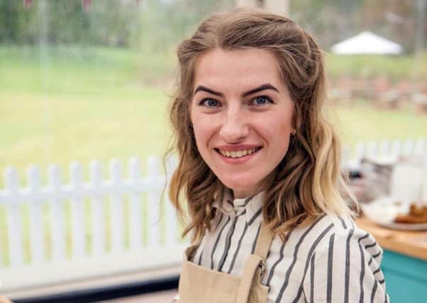 Julia, pictured during her time on the Great British Bake Off