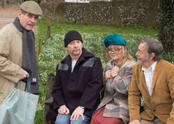 From left: Tony Westwood, Nick Cryer, Tracey Bates, John Coyt. Picture by Neville de Moraes