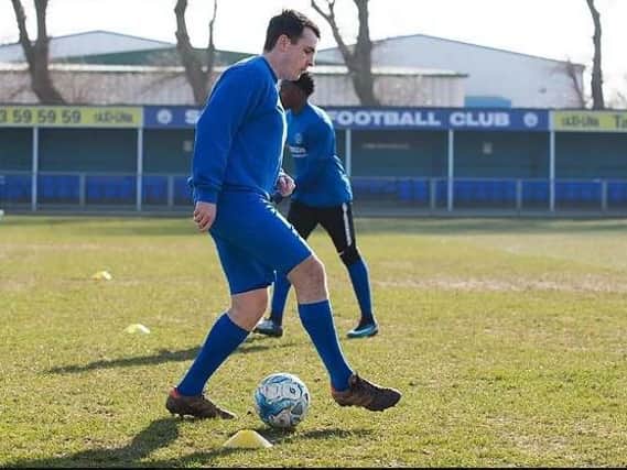 Shoreham defender Alex Gathern has been ruled out for the season. Picture by David Jeffery