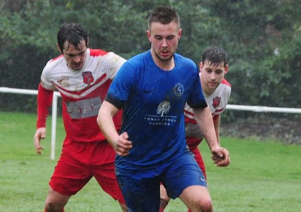 Harry Giles was Midhurst's hat-trick hero but they lost 5-4 / Picture by Kate Shemilt