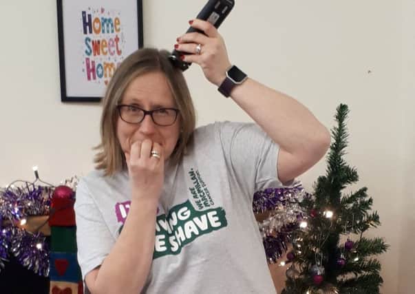 Anita Frecknall is set to shave her hair off for charity SUS-180319-164127001
