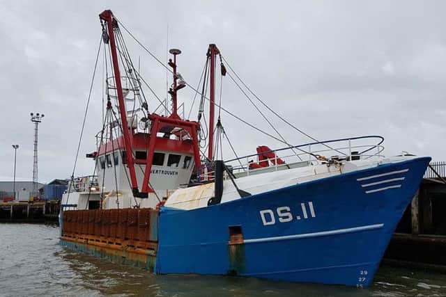 Fishing vessel Vertrouwen. Credit: Marine Accident Investigation Branch