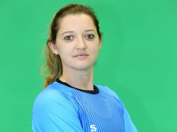 Sarah Taylor. Picture courtesy of Sussex Cricket