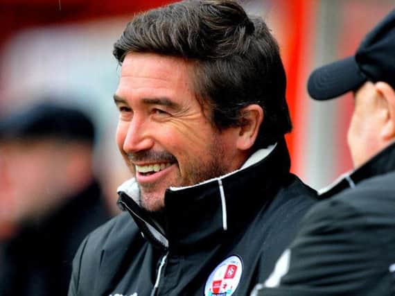Crawley Town head coach Harry Kewell. Picture by Steve Robards